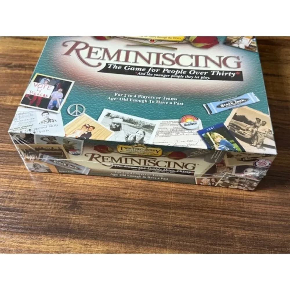 REMINISCING - 21st Century Master Edition Trivial Game - Sealed